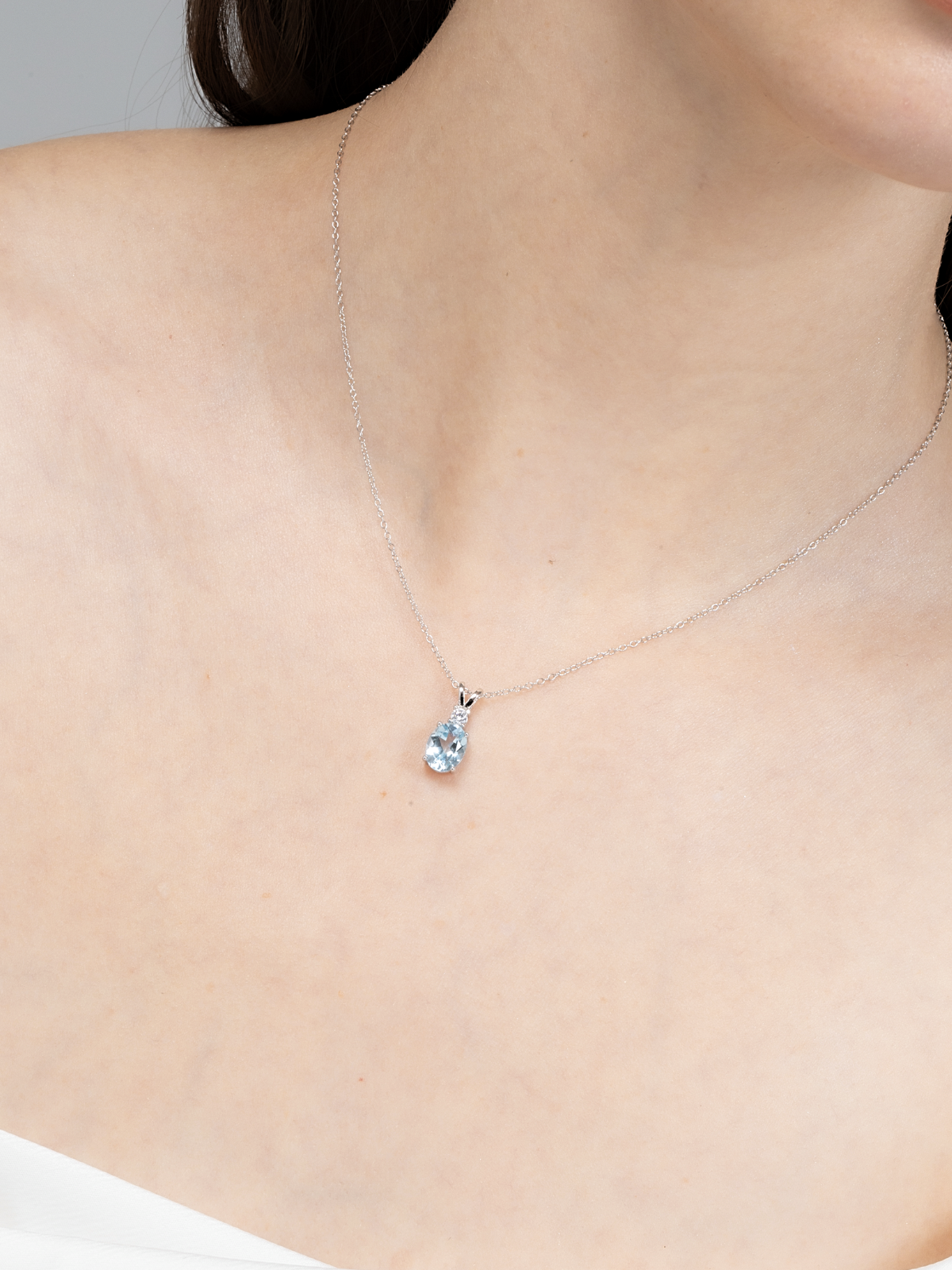 Mini Set 1 - Blue Topaz Jewellery Set in Sterling Silver