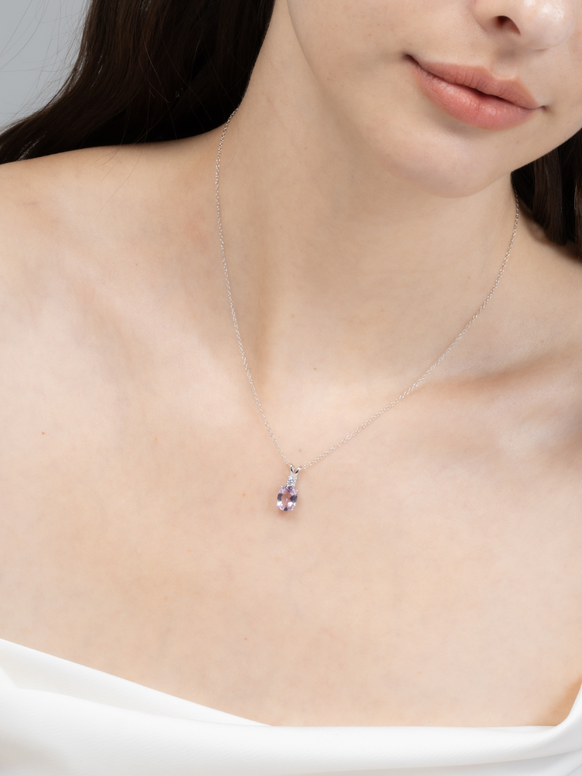 Mini Set 1 - Amethyst Jewellery Set in Sterling Silver