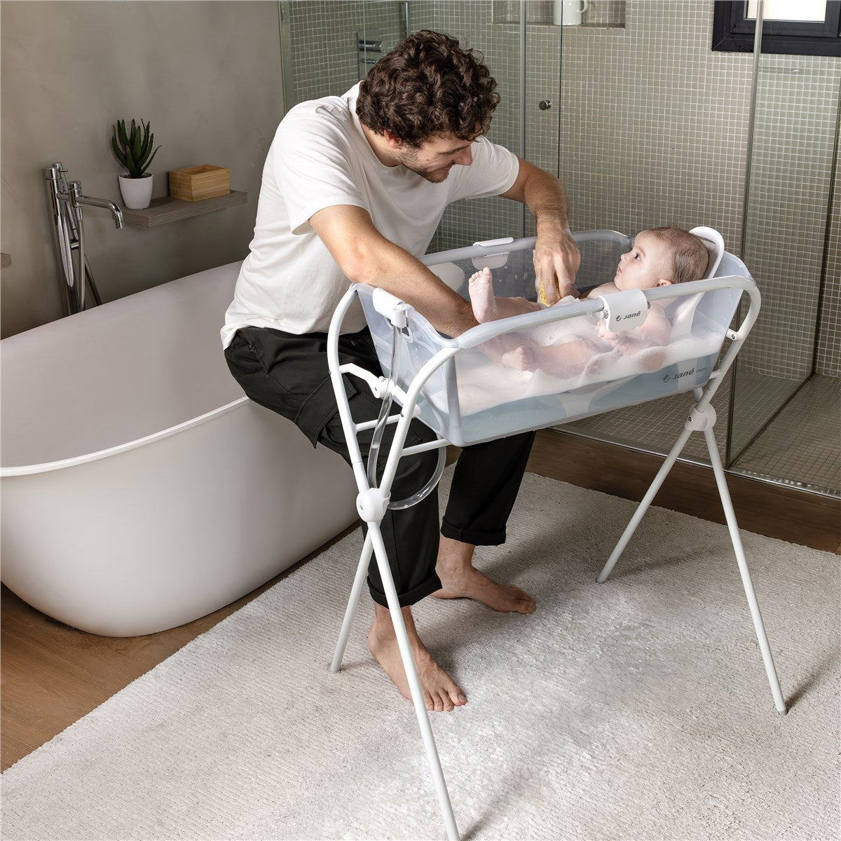 Jane Oasis Folding Bathtub, Blue