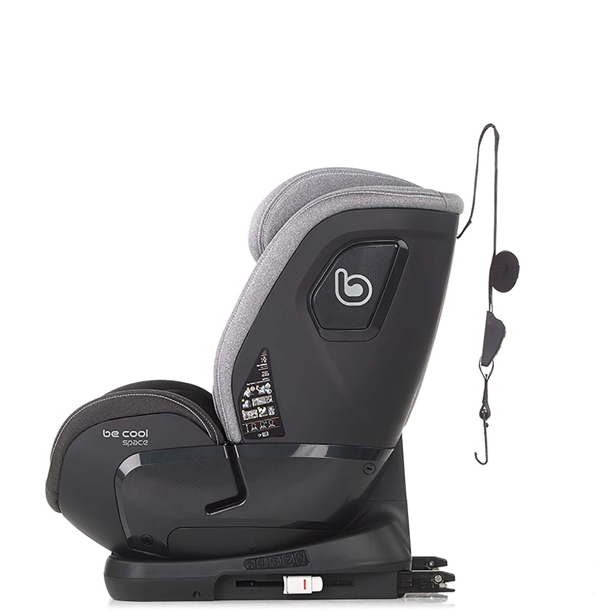 Be Cool Space Car Seat i-Size 76-150cm, 15 months–12 years