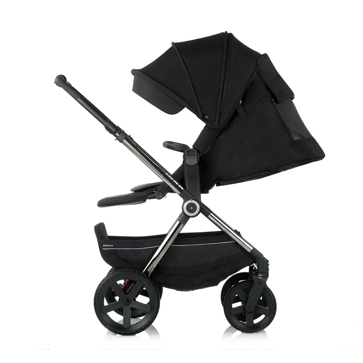 Jane Crosslight-3 Trio Kombibaby 360 Lie-Flat Car Seat Travel System, Special Edition Silver Shadow
