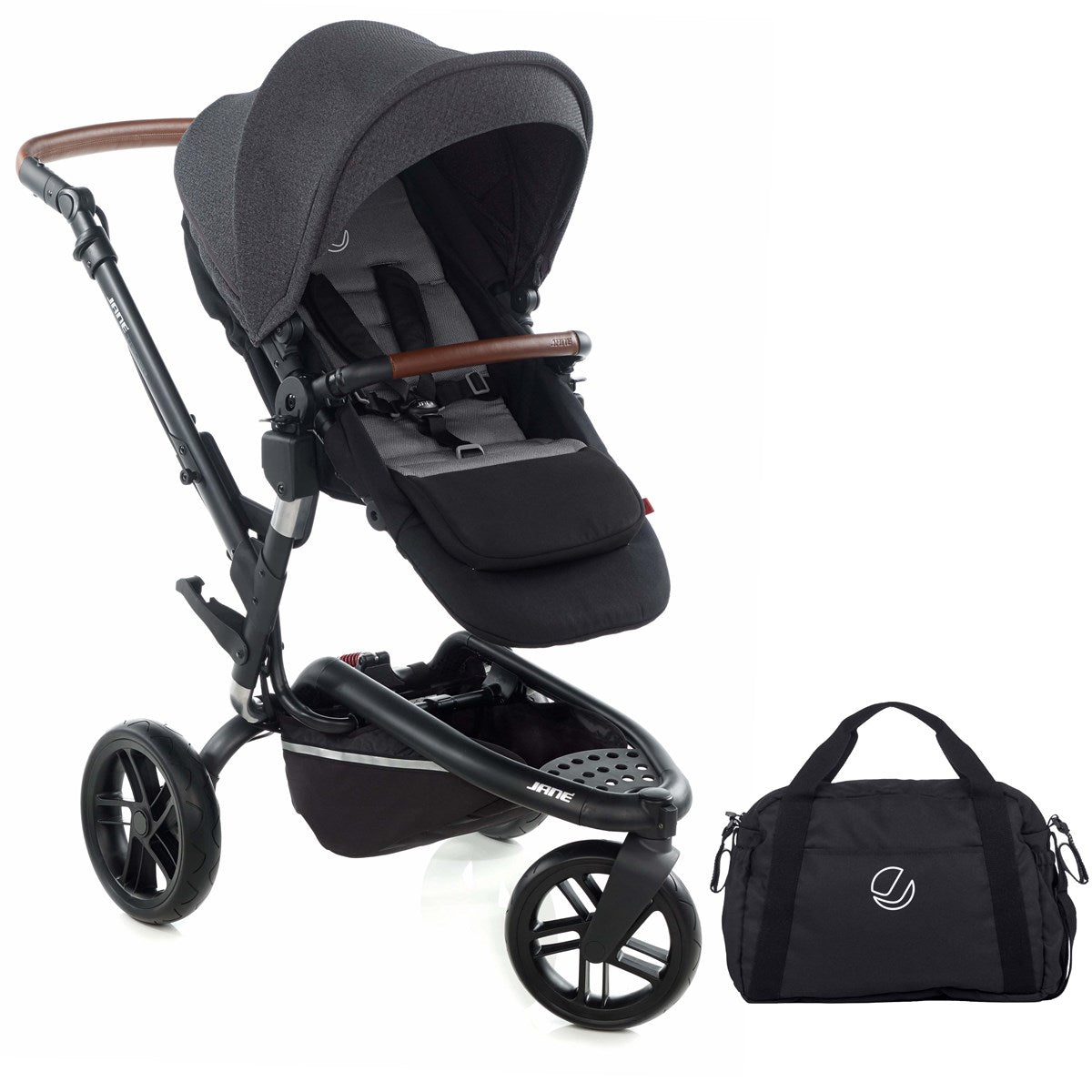 Jane Trider Lie-Flat 360 Baby Car Seat Bundle