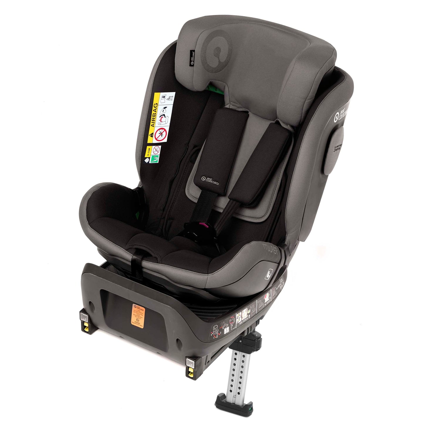 Jane iTourer 360° Swivel i-Size Car Seat, 40-125cm, 0-7 Years