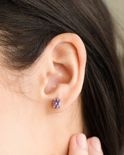 Mini Set 1 - Amethyst Jewellery Set in Sterling Silver