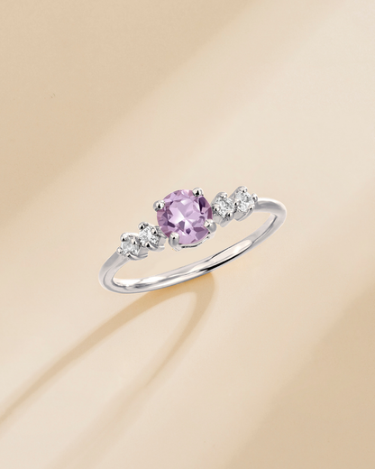 Lavender Amethyst Everyday Jewellery Gift Set in Sterling Silver