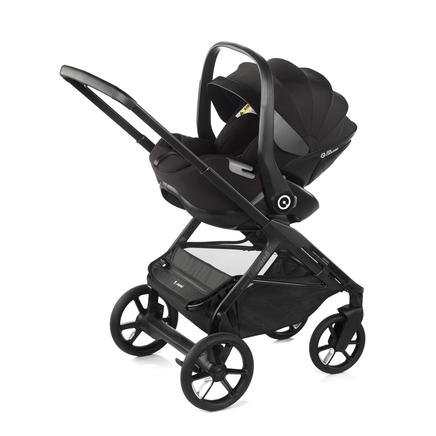 Jane Keep Trio Kombibaby 360 Lie-Flat Car Seat Travel System + Nursery Bundle