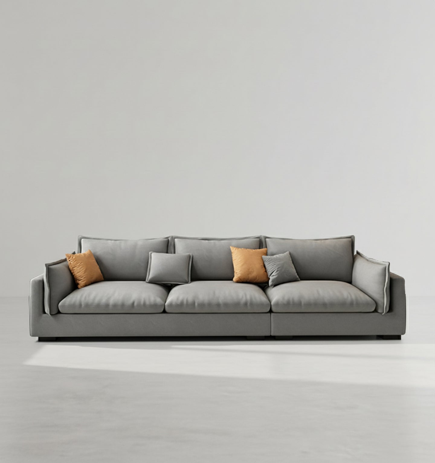 G918 Amos Three Seater Sofa Corner, Leathaire