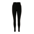 Organic Wool & Silk Leggings: Womens