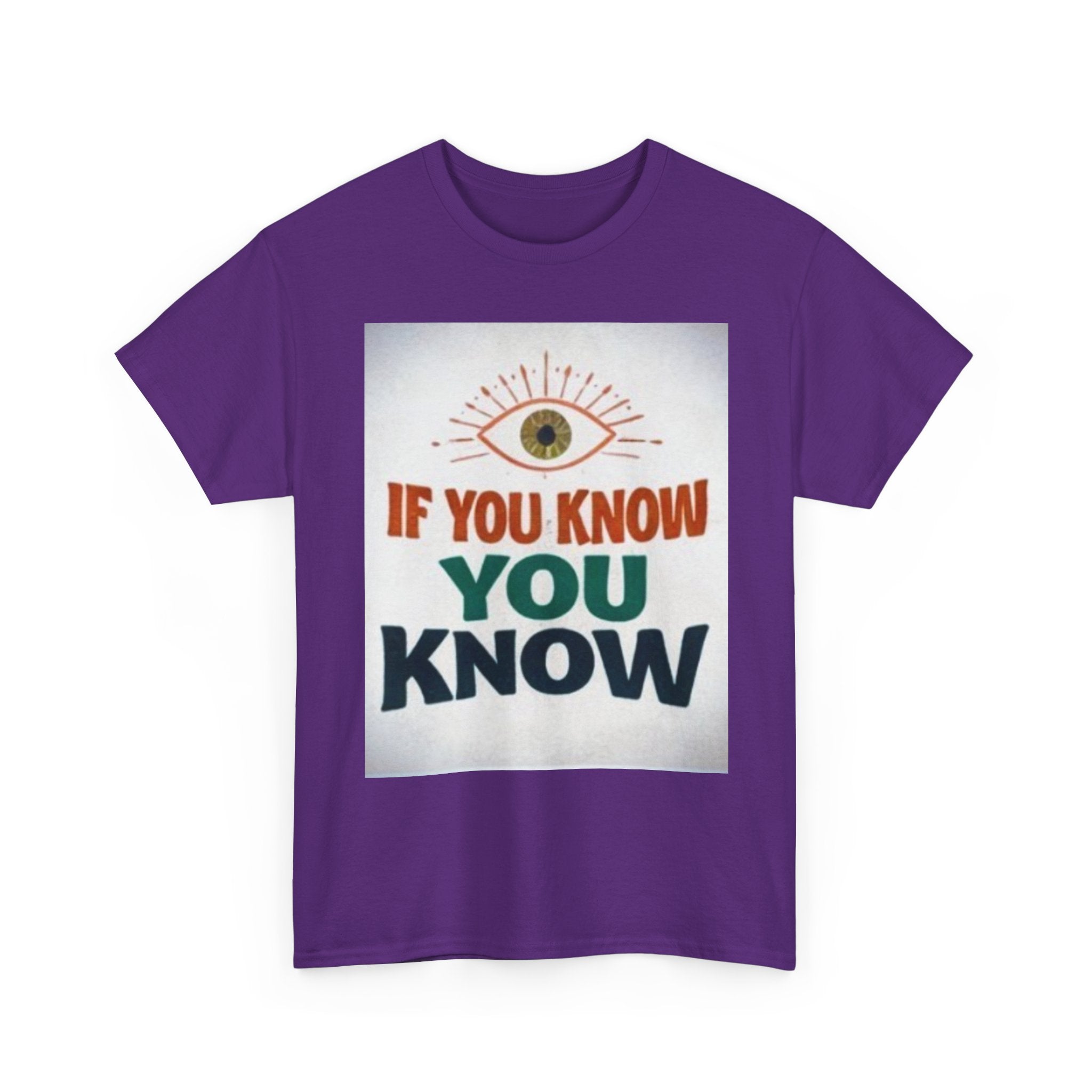 If You Know You Know Retro Eye Tee | Vintage Graphic T-Shirt