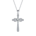 Cross Pendant Necklace Valentine's Day Gift
