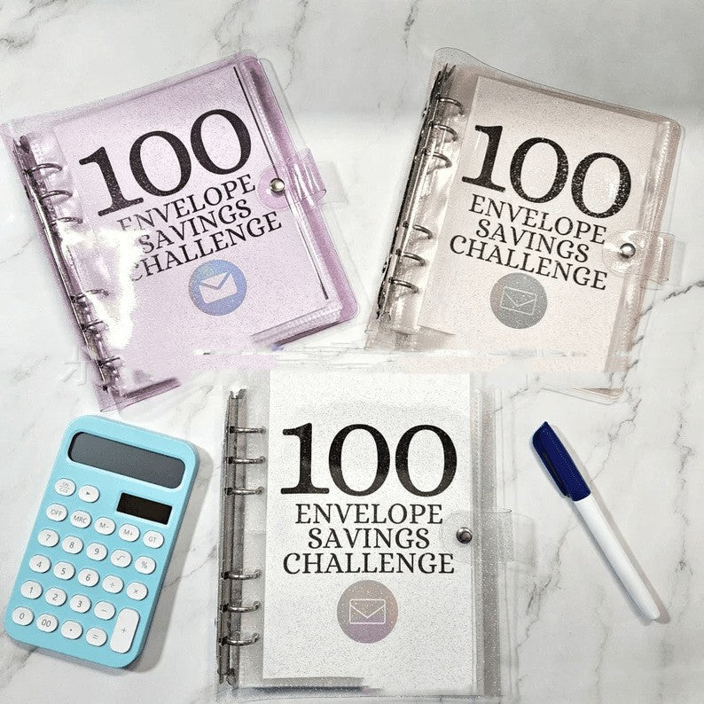 Envelope Savings Challenge Loose-leaf Binder