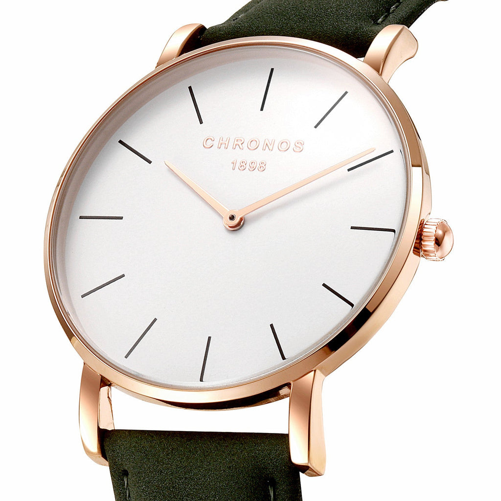 Fashion Casual Men's Ultrathin And Simple Waterproof Wrist Watch
