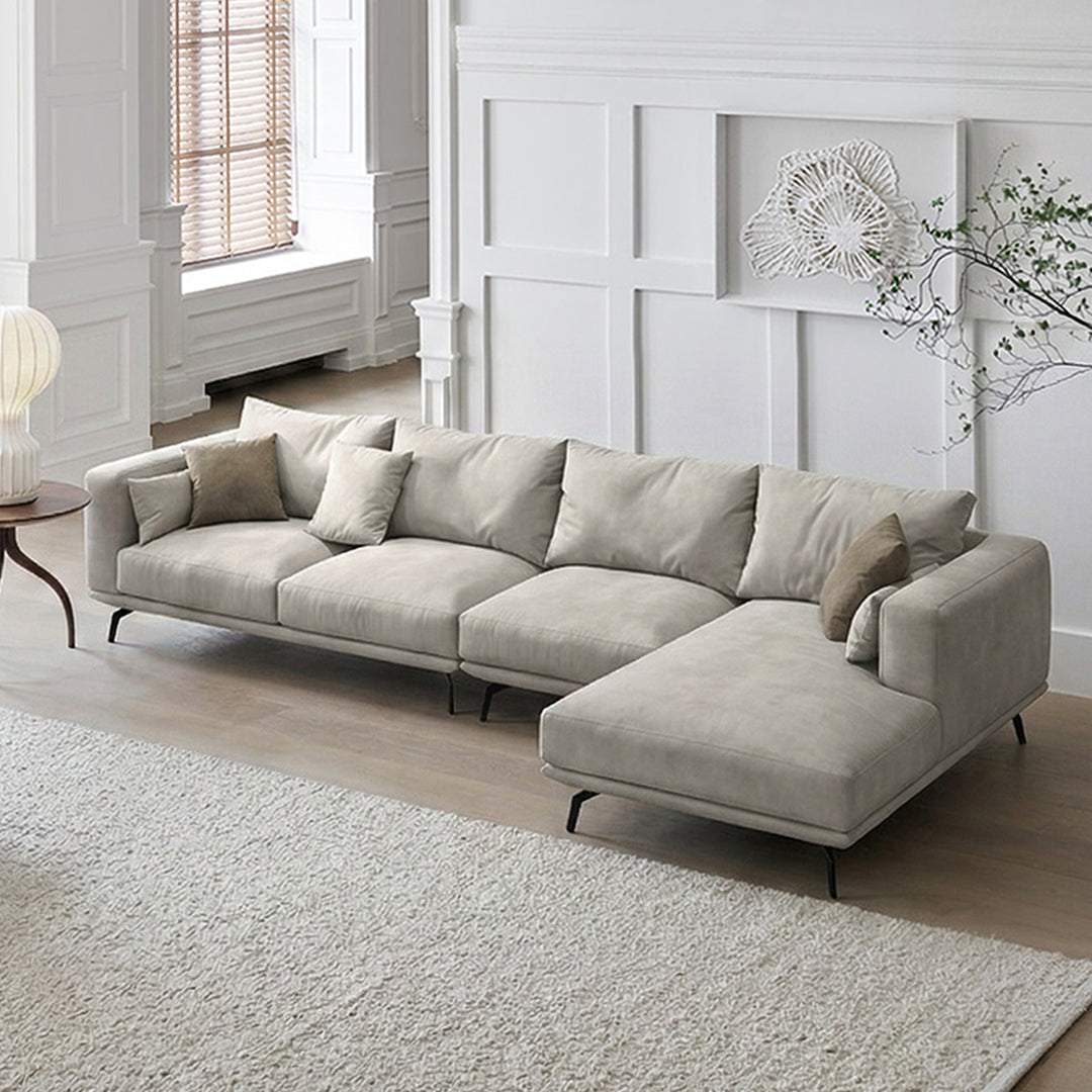 NR23 Three Seater Corner Sofa, Leathaire