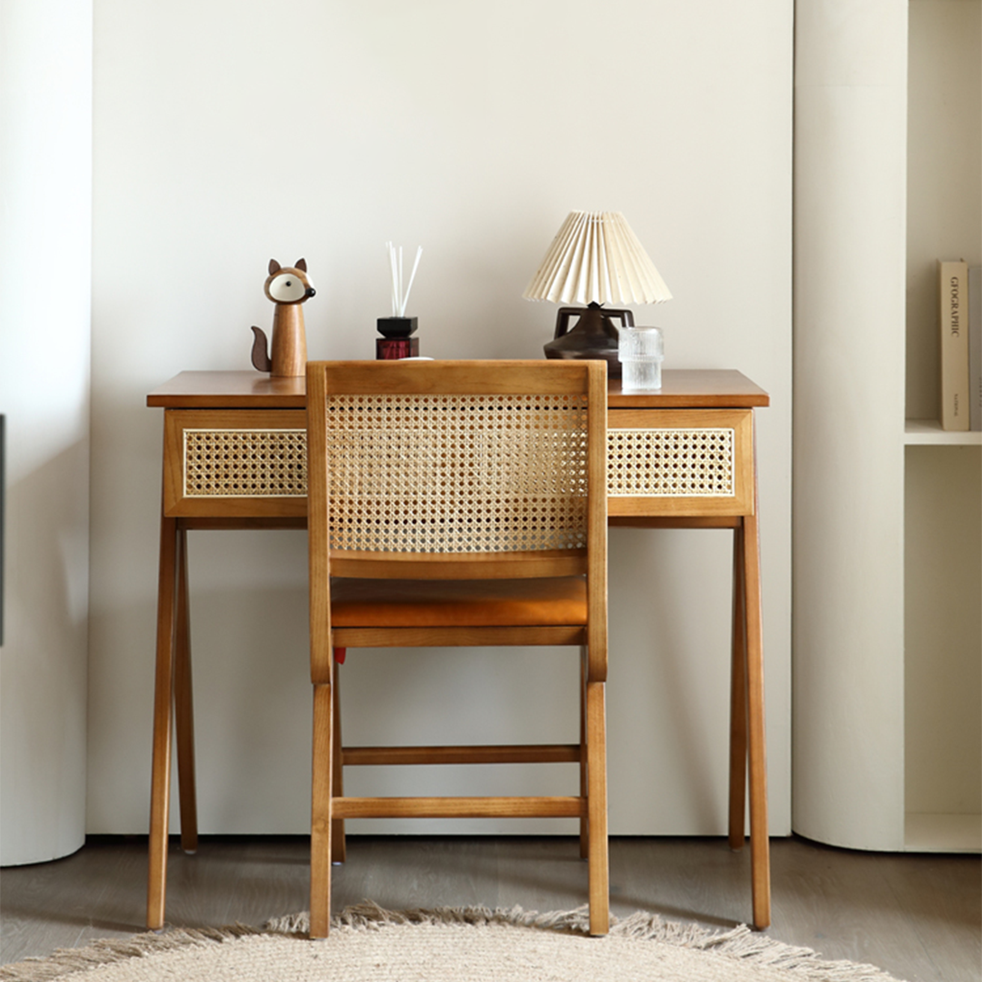 Babara Office Desk, Wood