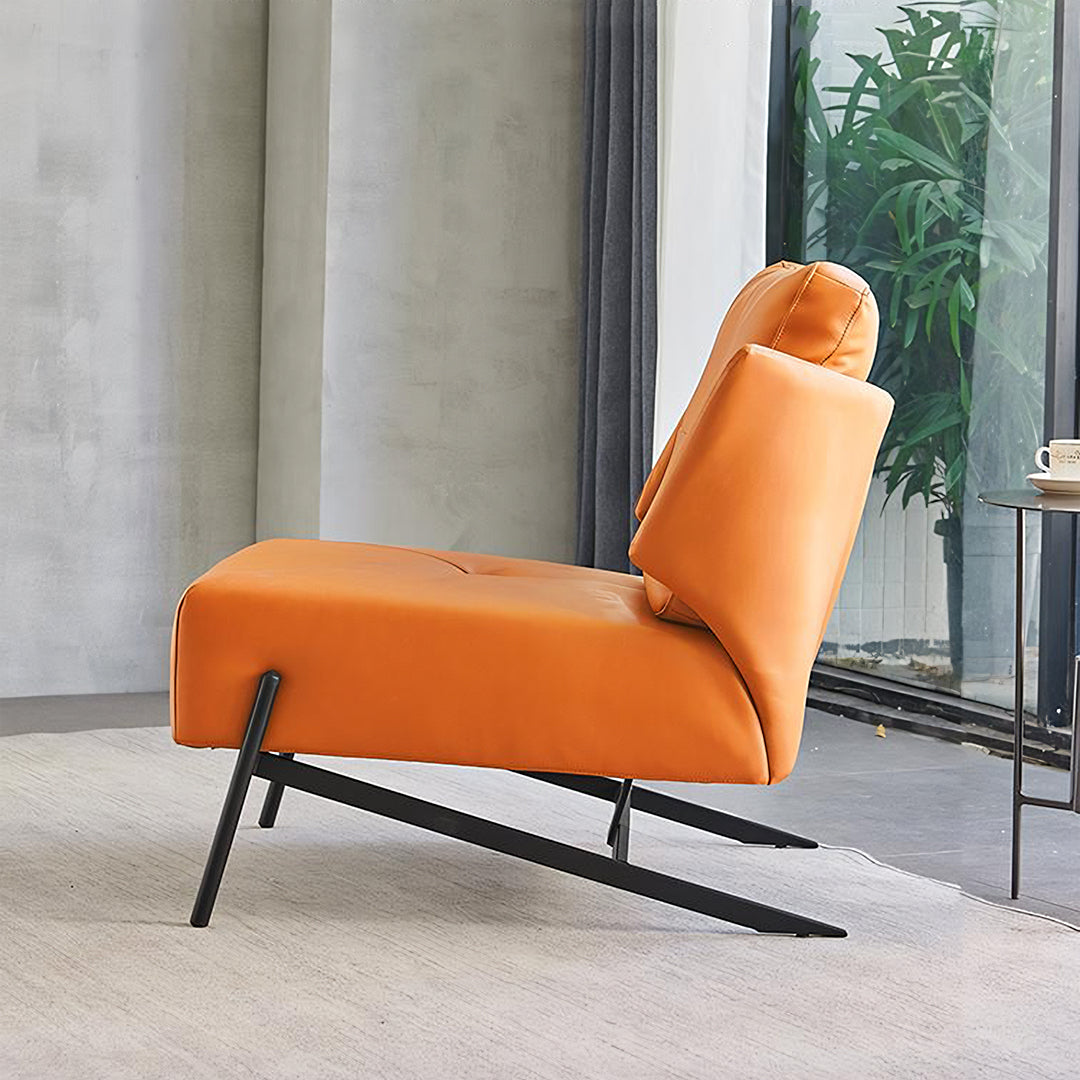 Karpov Tige Accent Leather Chair, Armchair, More Colours