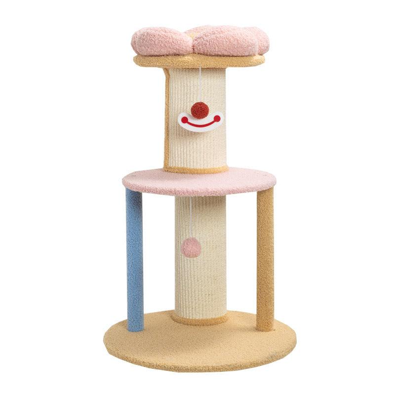 Lori Cat Climber, Cat Tree, Coral Fleece