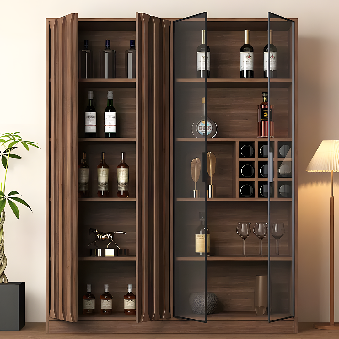 Dory Wine Cabinet, Solid Wood, More Sizes