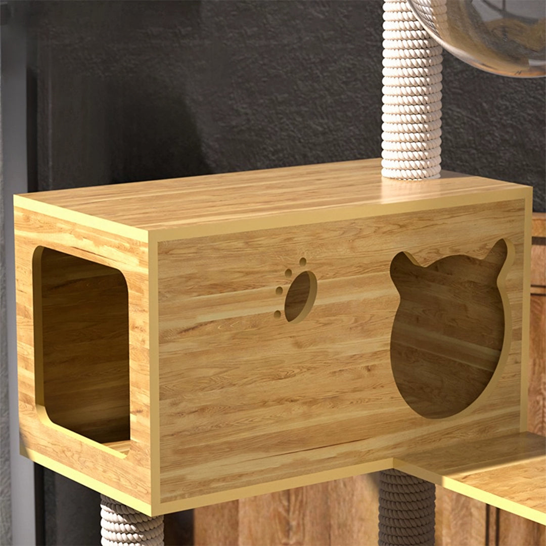 Hester Cat Climber, Cat Tree, Wood