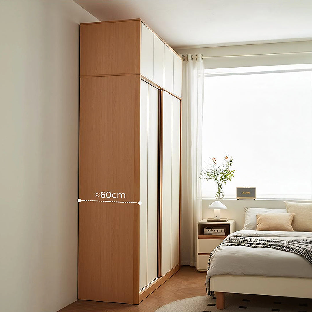 Soriano Sliding Door Wardrobe, Wood