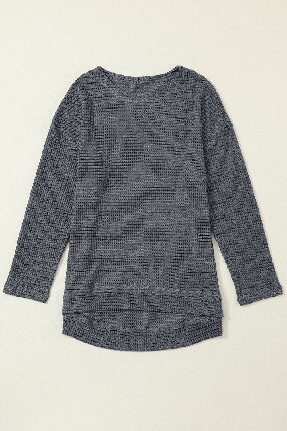 Moss Green Textured Knit Top | Plus Size Long Sleeve
