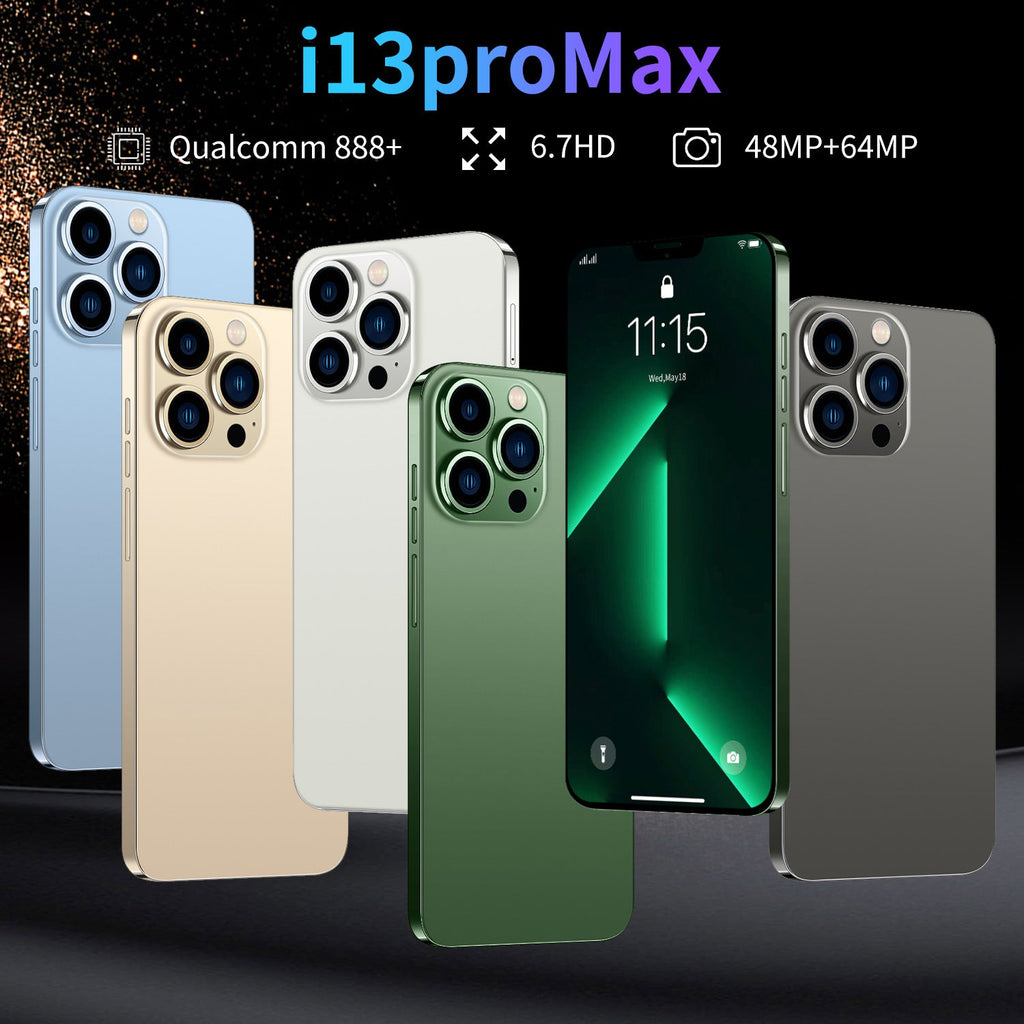 New explosive I13promax in stock 6.8 inch incell 2G+16G Android 3G smart OTG mobile phone