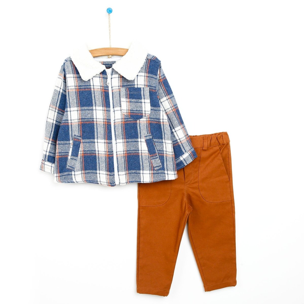 Bebecix Shirt & Pants - Brown