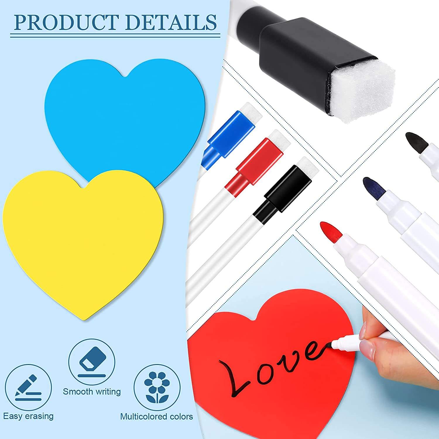 OUV Home Office Fridge Reusable Dry Erase Budget Planner Notepad
