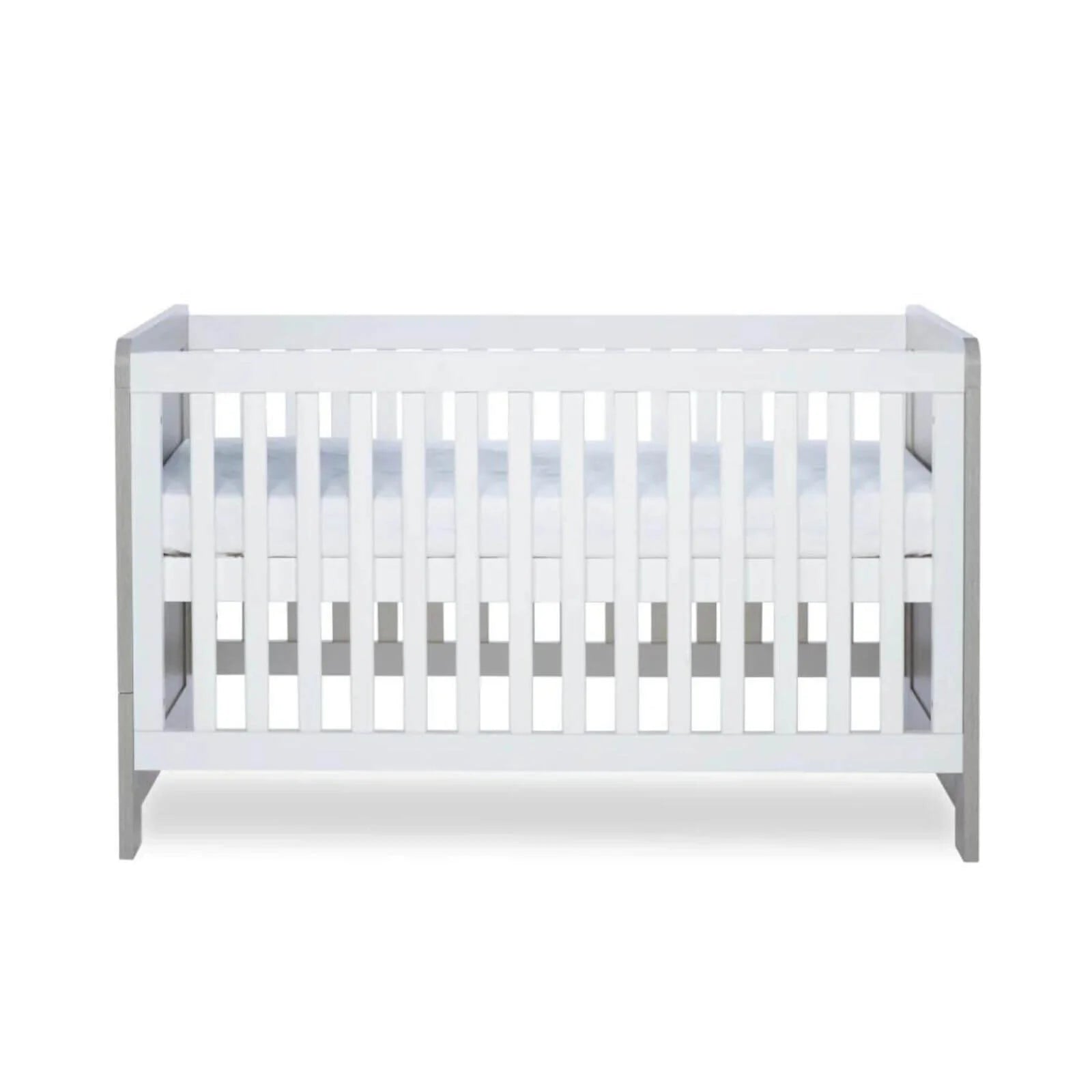 Ickle Bubba Pembrey Cot Bed Ash Grey - Without Mattress