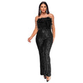 European And American Summer New Women's Sleeveless Backless Jumpsuit