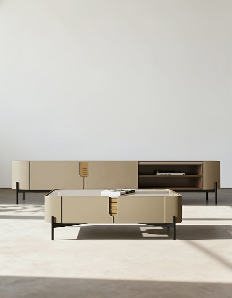 Aelan TV Stand, Oak
