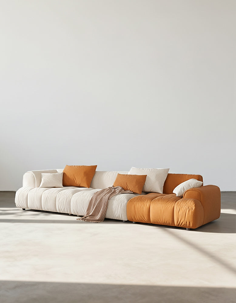 Newbury Modern Three Seater Sofa, Velevt