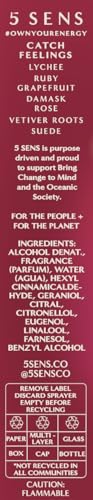 5 SENS Catch Feelings Eau de Parfum Travel Spray (10 mL) | Warm Floral, Vegan