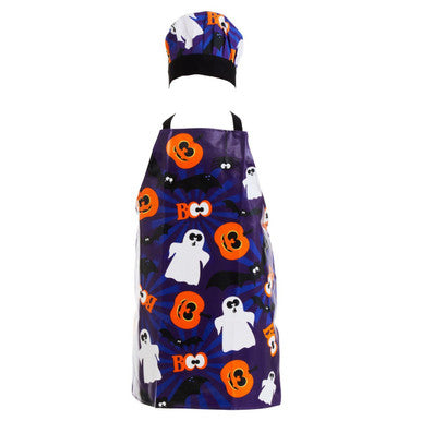 Halloween Children's Spooky Cotton Chef Set