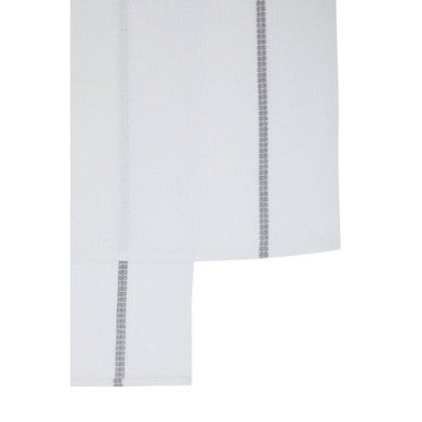 Doro Set Of 3 White and Grey Violet Waffle Tea Towels