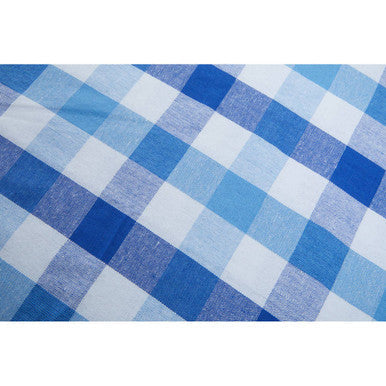 Blue Check Tablecloth | Thread and Loom