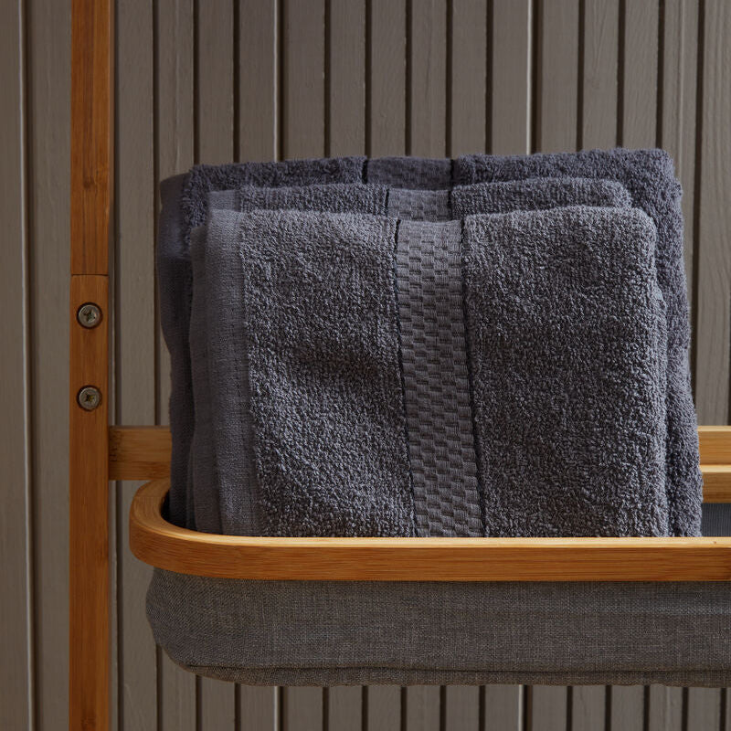 Thread and Loom 6 Piece Poppy Seed Towel Set