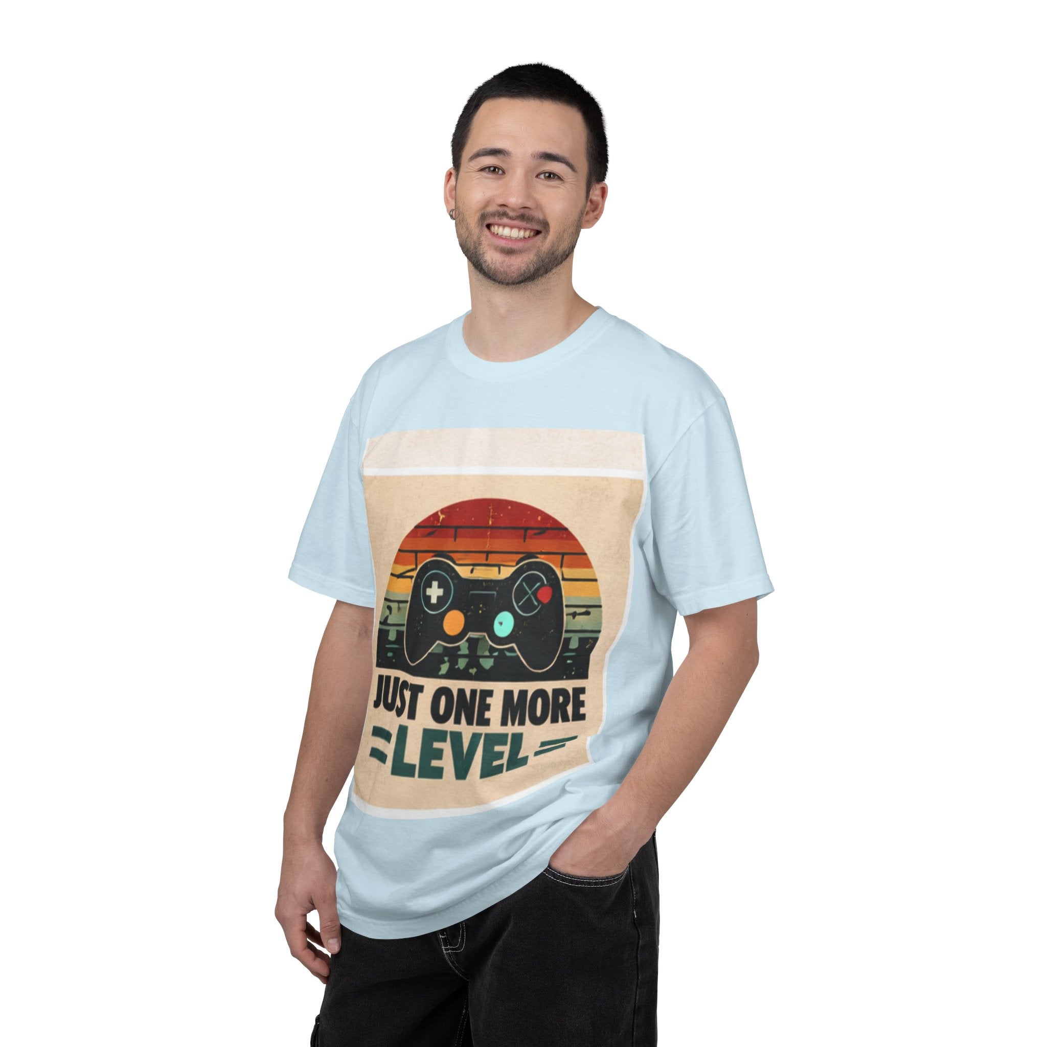 Retro Video Game Controller Just One More Level T-Shirt | Gamer Tee