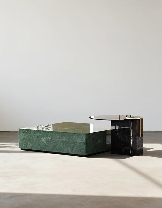 Aberdeen Coffee Table Set, Marble