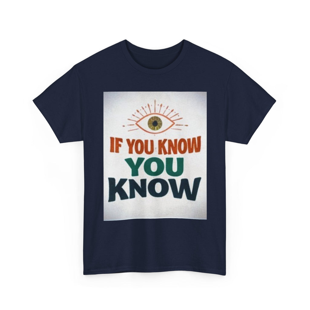 If You Know You Know Retro Eye Tee | Vintage Graphic T-Shirt