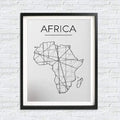 Modern Minimalist Canvas Wall Art - Contemporary Abstract Painting for Living Room
