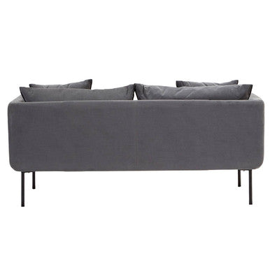 2 Seater Grey Sofa, Kolding