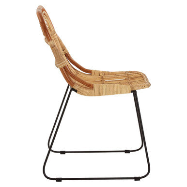 Java Tiger Natural Rattan Chair