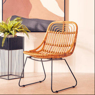 Java Tiger Natural Rattan Chair