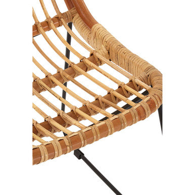 Java Tiger Natural Rattan Chair