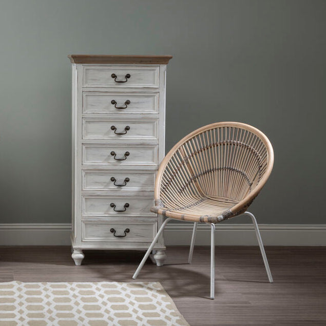 Hendra Antique Style Chest of 7 Drawers