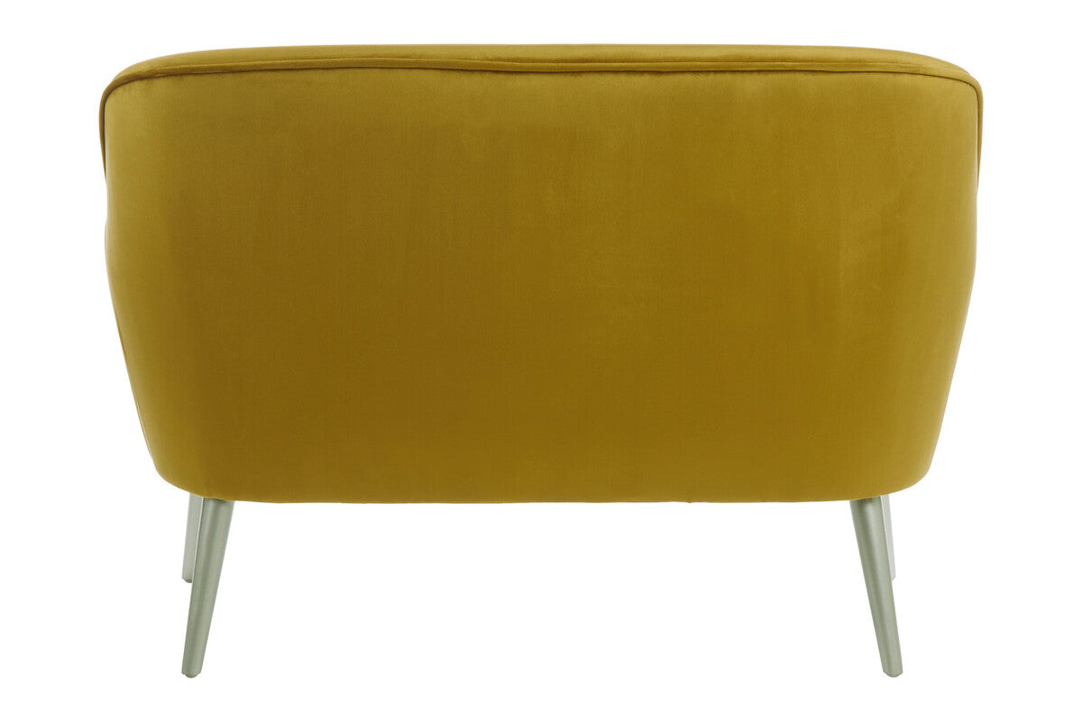 Mustard Velvet Sofa | Louxor