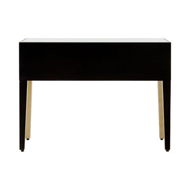 Mirrored Glass Console Table with Five Drawers and Crystal Style Knobs, Knightsbridge