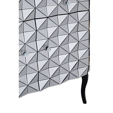 Soho 2 Door Silver Finish Sideboard