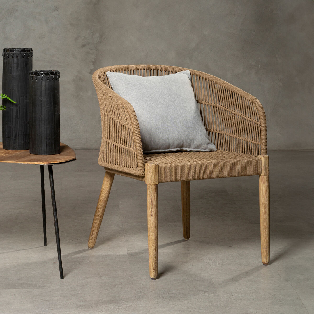Opus Woven Rope Armchair