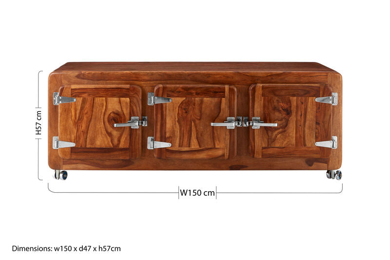 Marwar Tropical Rosewood Low Sideboard